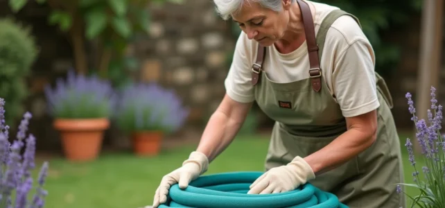 Astuces pratiques pour entretenir et ranger efficacement un tuyau d&rsquo;arrosage extensible
